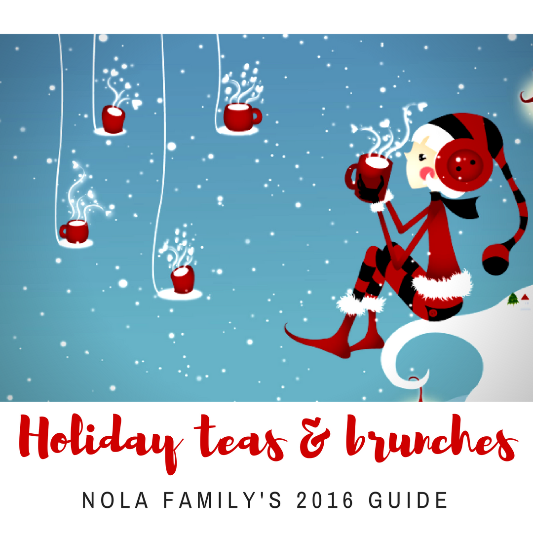 Holiday Afternoon Tea and Dining with Santa in New Orleans NOLA