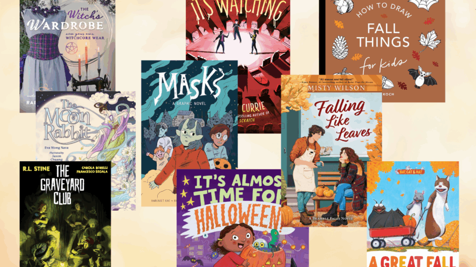 fun fall reads; book covers
