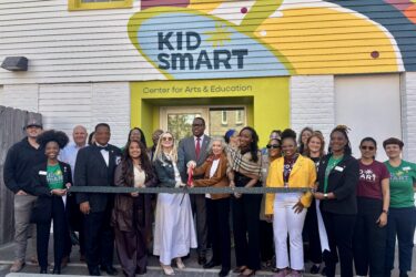 KID smART Center for Arts & Education opens in New Orleans, ribbon cutting
