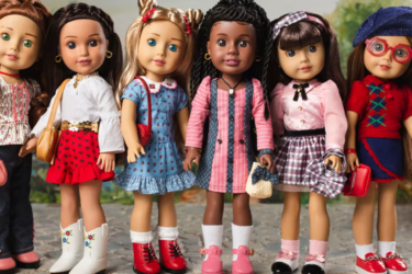 new american girl doll collection of dolls standing together